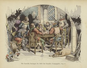 Bertrand du Guesclin抨击大公司的领导人